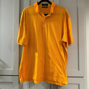 Callaway Golf Shirt‎ Small Orange and Yellow Stripes XL
